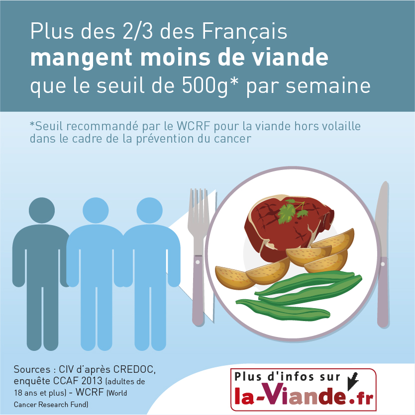 Consommation de viande en France Nutrition et santé La viande fr