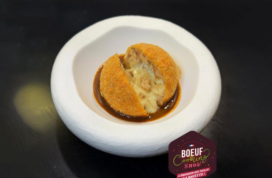 Arancini de paleron de boeuf