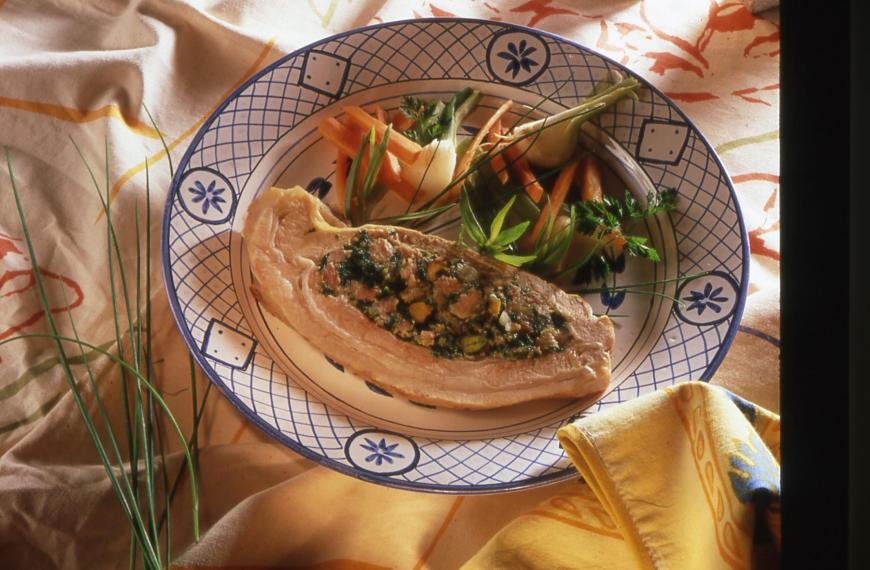 Poitrine de veau farcie