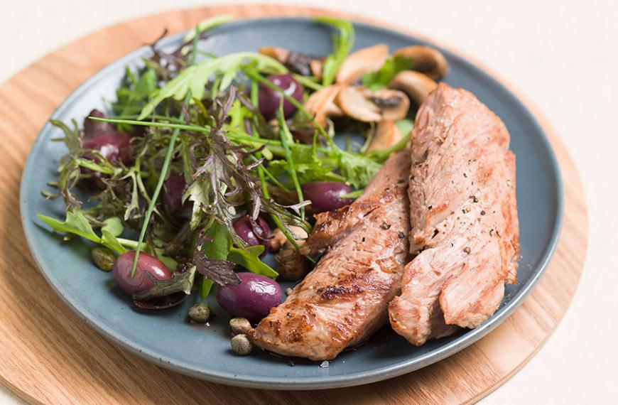 Verdurette d'onglet de veau