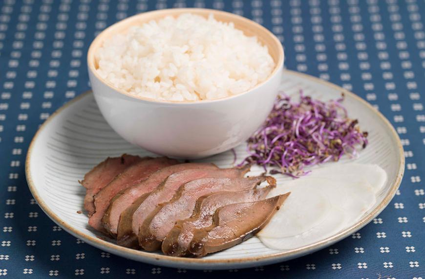 riz gras soumara au gigot d'agneau 