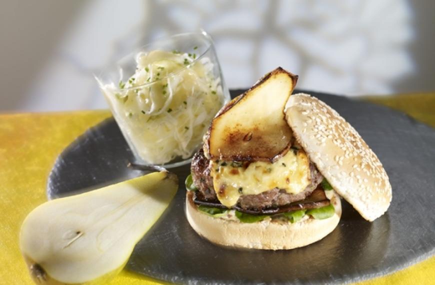 Recette burger pain de mie toasté et steak haché