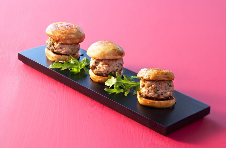 Hamburger de veau parisien