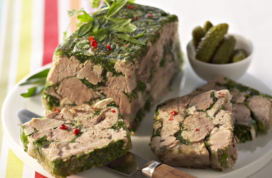 Terrine de jarret de porc au persil