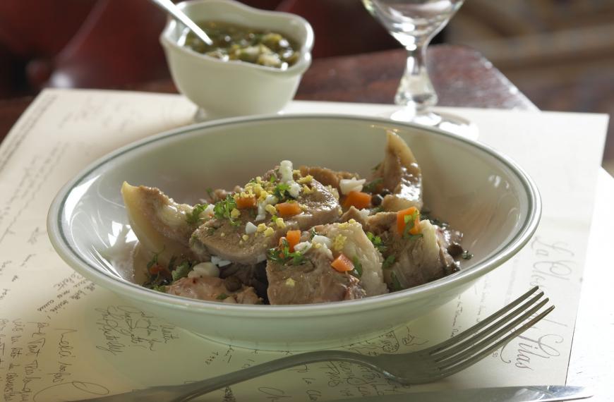 Recette de Tête de veau sauce ravigote