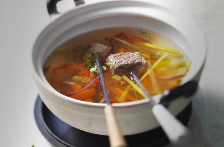 Recette De Fondue De Bœuf Au Vin Blanc