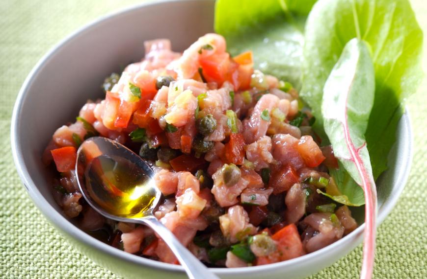 Tartare de veau aux aromates