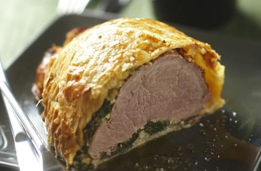 Rôti De Boeuf En Croûte Feuilletée